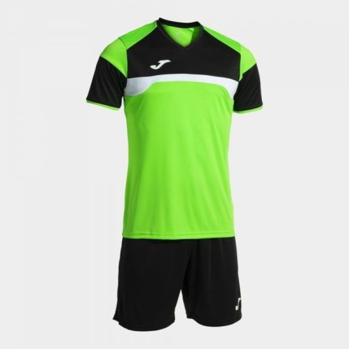 Komplektas vyrams ir berniukams Joma Danubio III, žaliai juodas