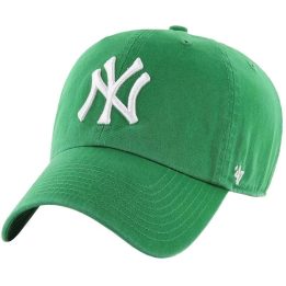 Vyriška kepurė su snapeliu 47 Brand New York Yankees Clean Up, žalia