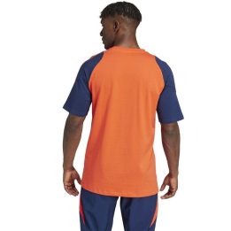 Vyriški marškinėliai adidas Manchester United, oranžiniai