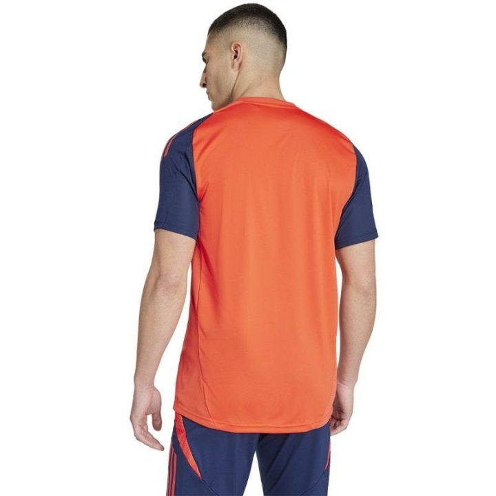 Vyriški treniruočių marškinėliai adidas Manchester United, oranžiniai