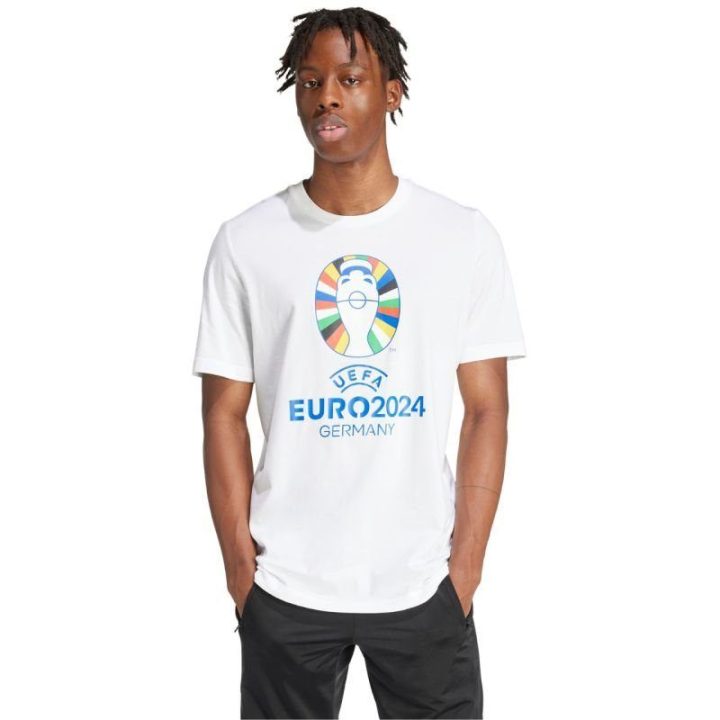 Vyriški medvilniniai marškinėliai adidas Euro24