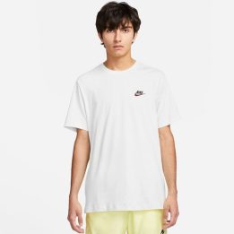 Vyriški marškinėliai Nike Sportswear Club, balti