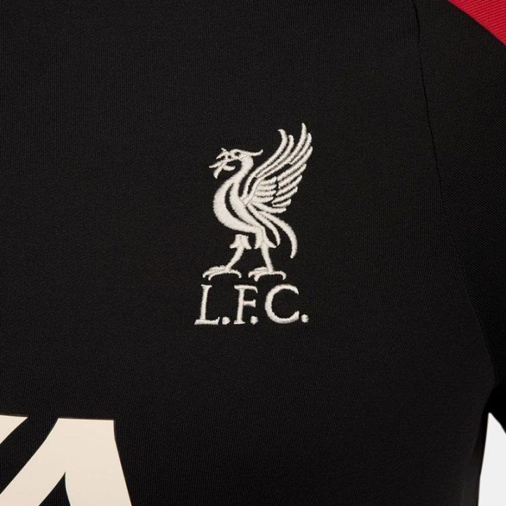 Vyriškas treniruočių džemperis Nike Liverpool FC Strike, juodas