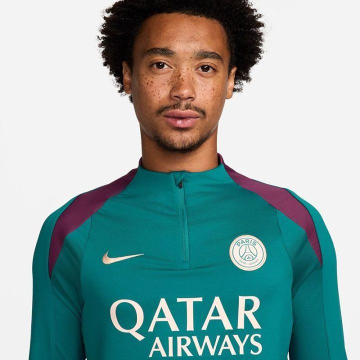 Vyriškas džemperis Nike PSG Strike Drill Top, žalias