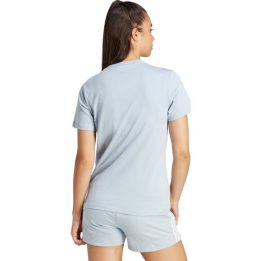 Moteriški medvilniniai marškinėliai adidas Essentials, šviesiai mėlyni