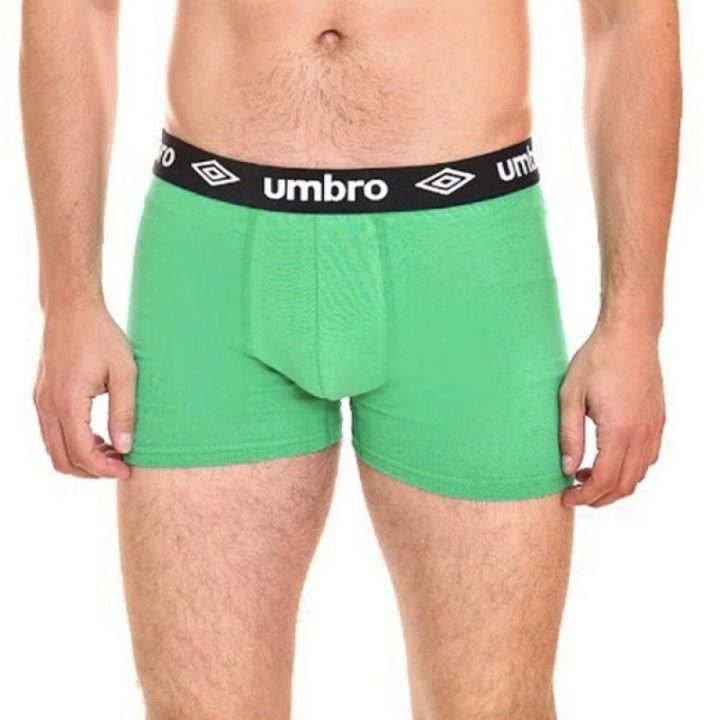 Vyriški medvilniniai bokseriai Umbro, 2 vnt., žali