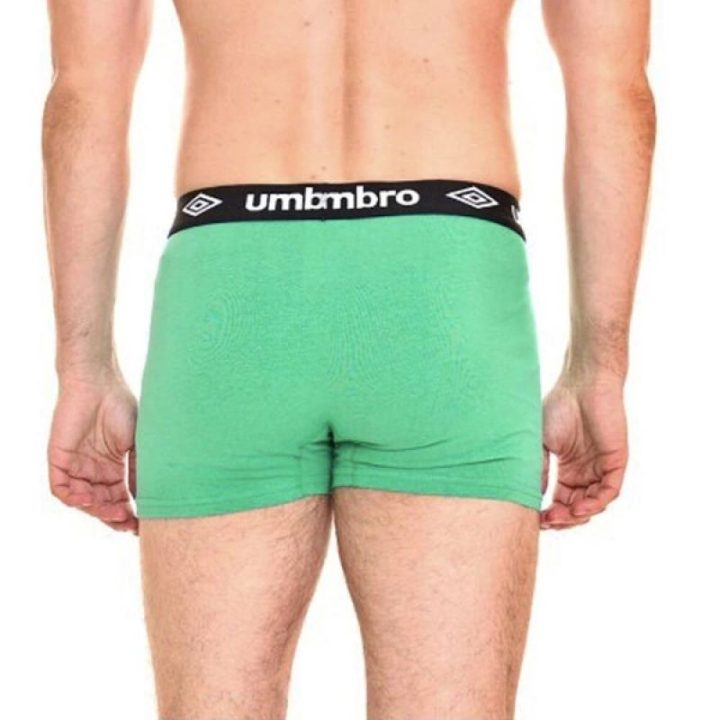 Vyriški medvilniniai bokseriai Umbro, 2 vnt., žali