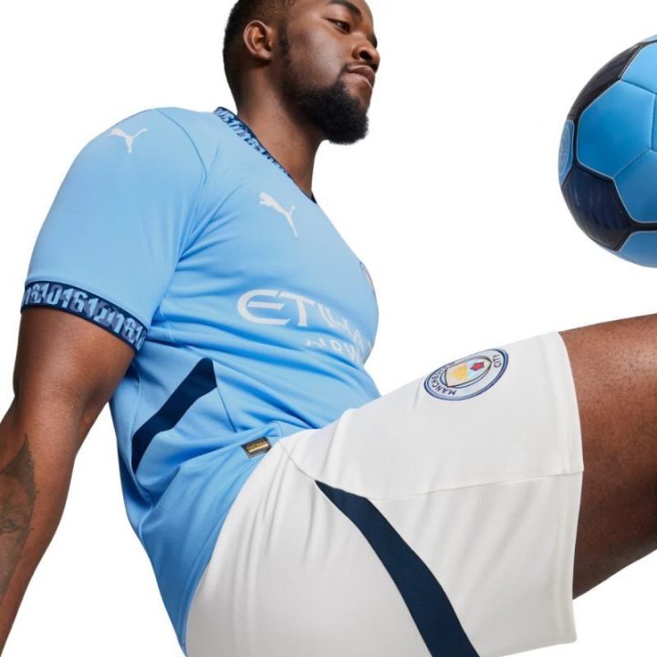 Vyriški futbolo marškinėliai Puma Manchester City, 2024/25