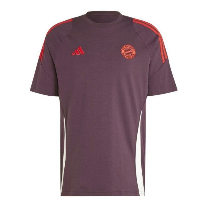 Vyriški marškinėliai adidas Bayern Monachium, bordo