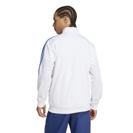 Vyriškas užsegamas džemperis adidas Real Madrid DNA TT, baltas