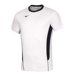 Vyriški tinklinio marškinėliai Mizuno Premium High-Kyu, balti