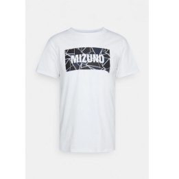 Vyriški medvilniniai marškinėliai Mizuno Athletic, balti