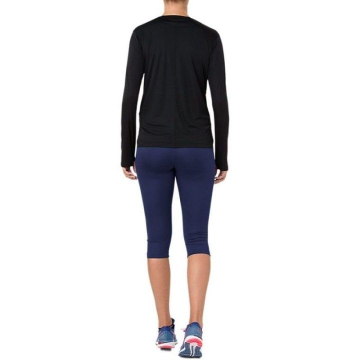Moteriškos 3/4 ilgio tamprės ASICS Silver, tamsiai mėlynos