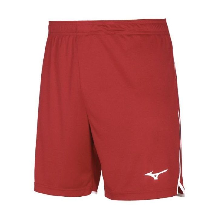 Vyriški laisvo kirpimo tinklinio šortai Mizuno High-Kyu, raudoni