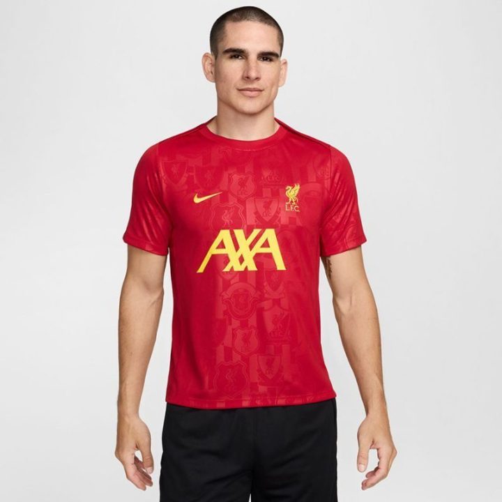 Vyriški marškinėliai Nike Liverpool FC Academy Pro, raudoni