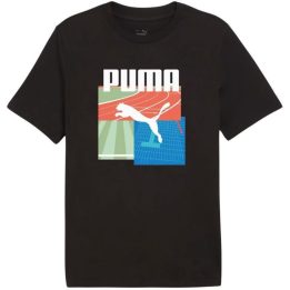 Vyriški marškinėliai Puma Graphics Summer Sports Tee II, juodi