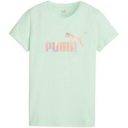 Moteriški medvilniniai marškinėliai Puma ESS+ Summer Daze, žali