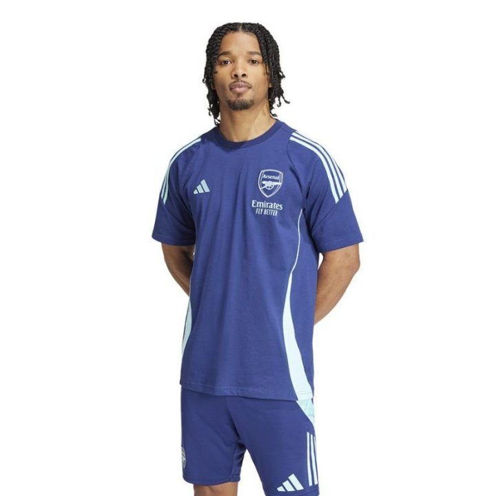 Vyriški marškinėliai adidas Arsenal, mėlyni