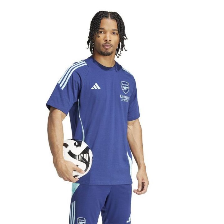 Vyriški marškinėliai adidas Arsenal, mėlyni