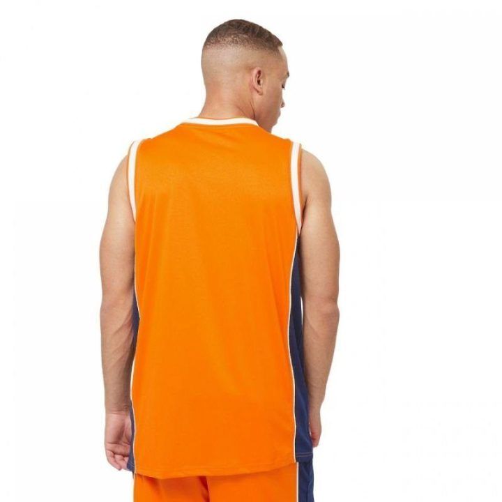 Vyriški krepšinio marškinėliai Karl Kani OG Block, oranžiniai