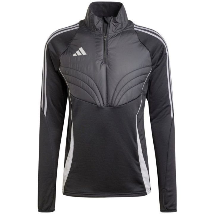 Vyriškas futbolo džemperis adidas Tiro 24 Winterized, pilkas ir juodas