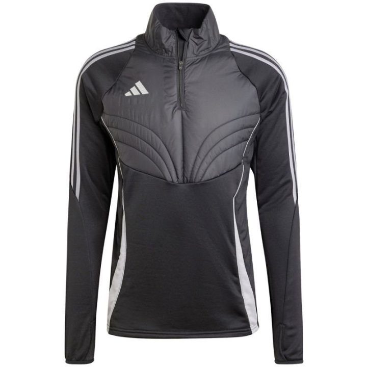 Vyriškas futbolo džemperis adidas Tiro 24 Winterized, pilkas ir juodas
