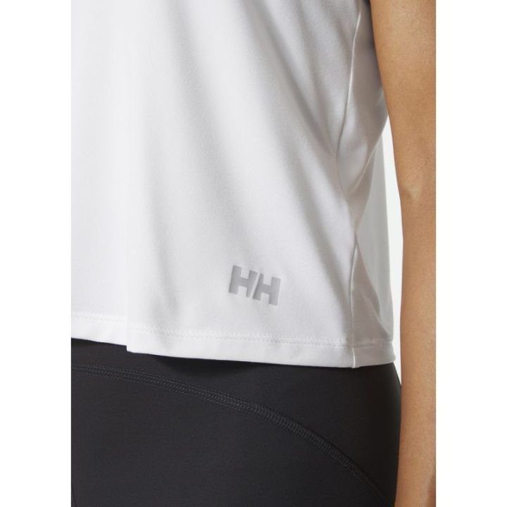 Moteriški berankoviai marškinėliai Helly Hansen Ocean, balti