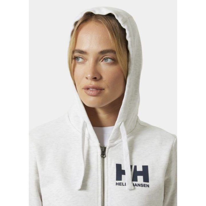 Moteriškas medvilninis džemperis Helly Hansen HH Logo, smėlio