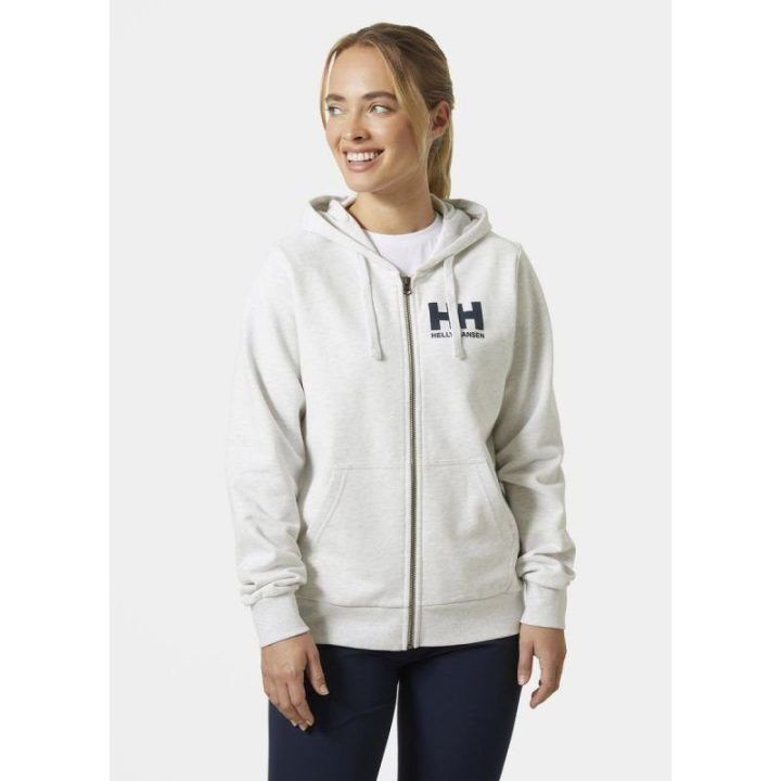 Moteriškas medvilninis džemperis Helly Hansen HH Logo, smėlio