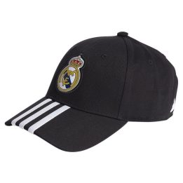 Kepurė su pusapvaliu snapeliu adidas Real Madrid, juoda
