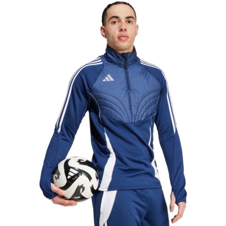 Vyriškas futbolo džemperis adidas Tiro 24 Winterized, mėlynas
