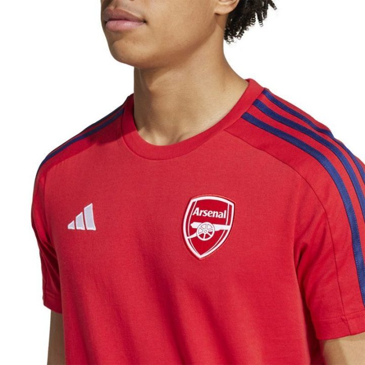 Vyriški marškinėliai adidas Arsenal DNA Tee, raudoni