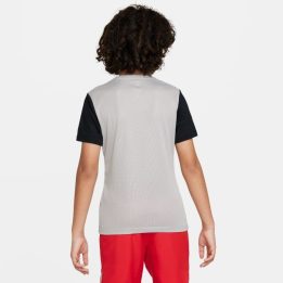 Vaikiški marškinėliai Nike Tiempo Premier II, pilki ir juodi