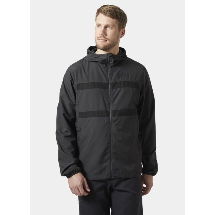 Vyriška vėjo striukė su gobtuvu Helly Hansen Salt Stripe