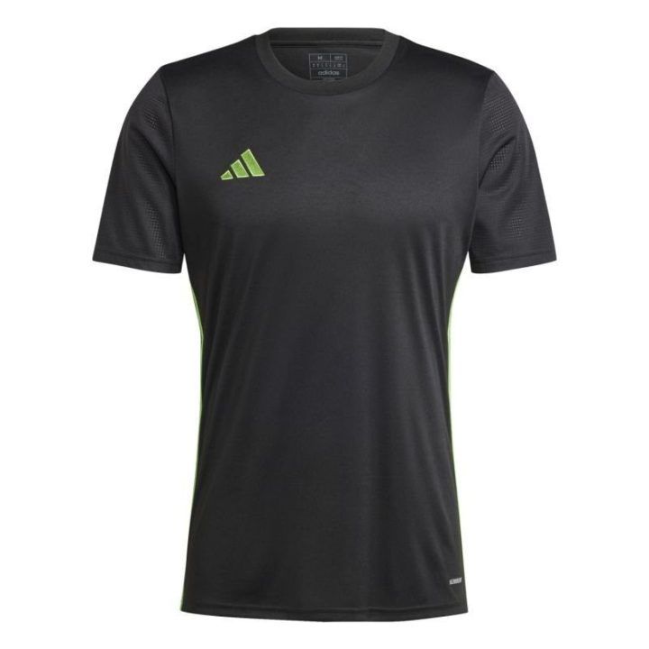 Vyriški prigludusio kirpimo marškinėliai adidas Tabela 23, juodi