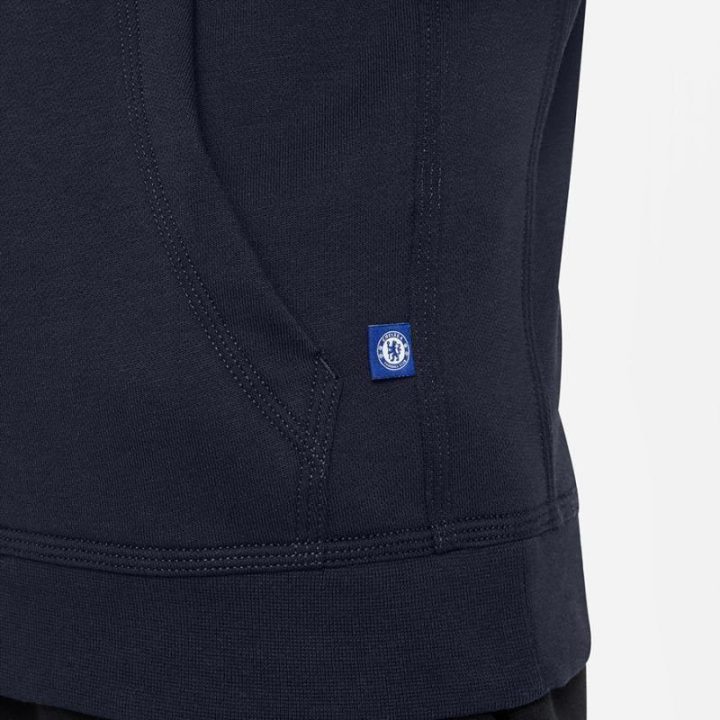 Vaikiškas džemperis Nike Chelsea FC Club, tamsiai mėlynas