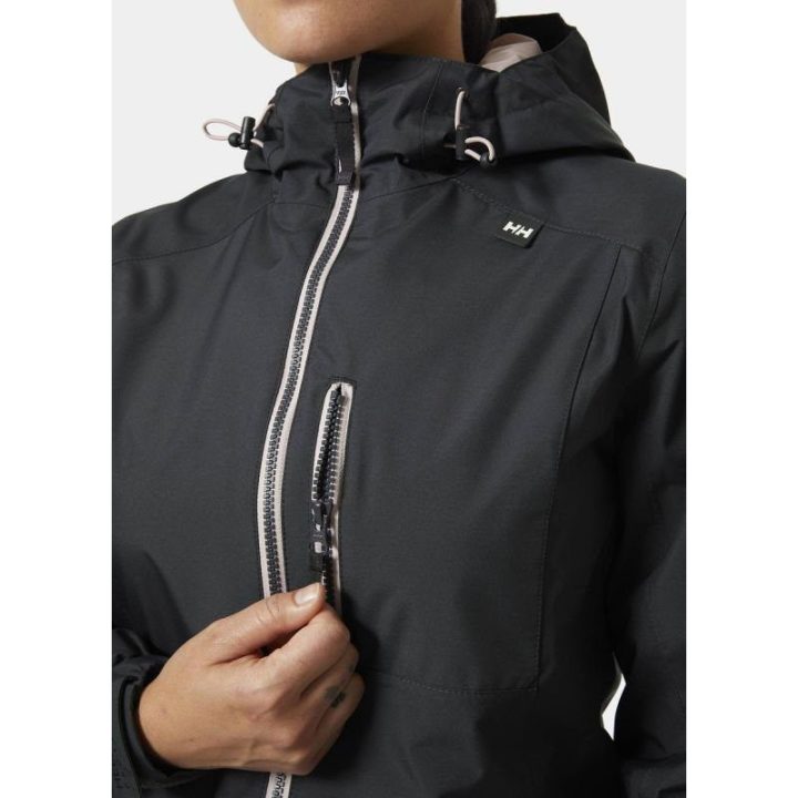 Moteriška ilga striukė Helly Hansen Long Belfast, juoda