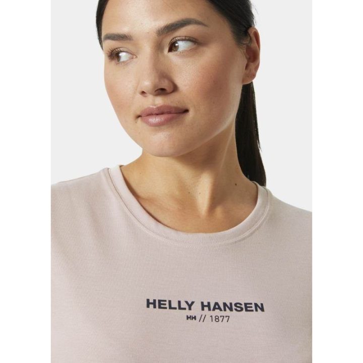 Moteriški marškinėliai su spauda Helly Hansen Allure