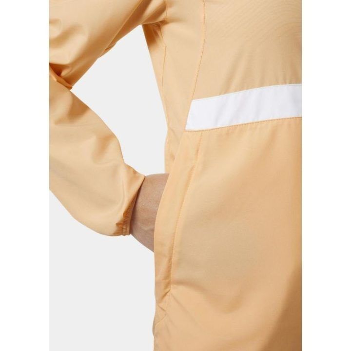 Moteriška vėjo striukė Helly Hansen Salt Stripe, oranžinė