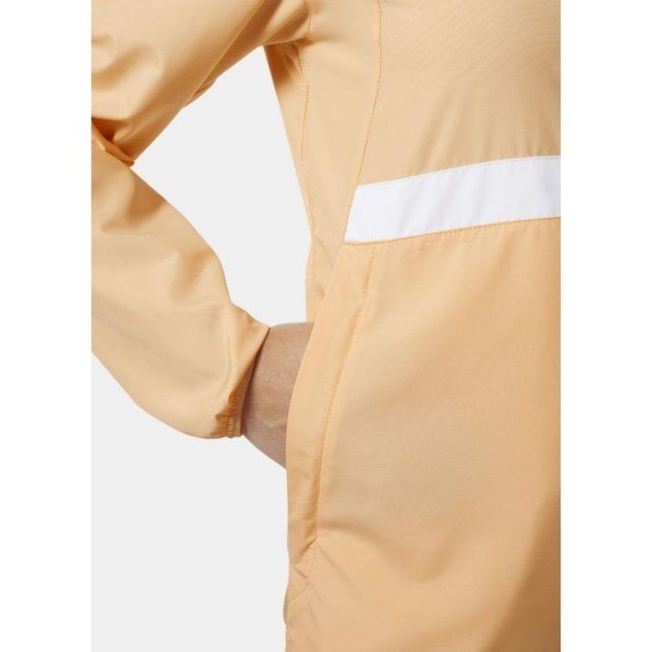 Moteriška vėjo striukė Helly Hansen Salt Stripe, oranžinė