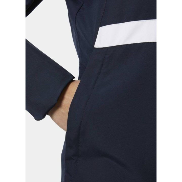 Moteriška vėjo striukė Helly Hansen Salt Stripe, juoda