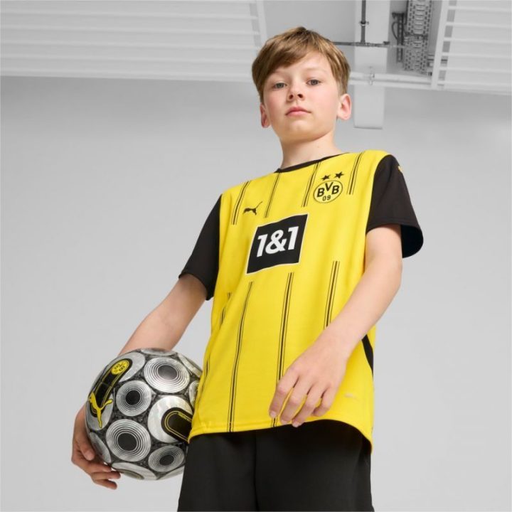 Vaikiški Borussia Dortmund namų futbolo marškinėliai Puma