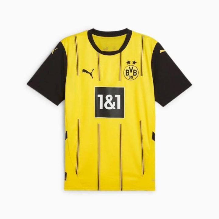 Vaikiški Borussia Dortmund namų futbolo marškinėliai Puma