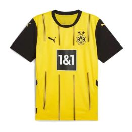 Vyriški marškinėliai Puma Borussia Dortmund Home Replica, geltoni