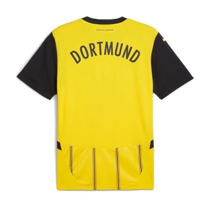 Vyriški marškinėliai Puma Borussia Dortmund Home Replica, geltoni