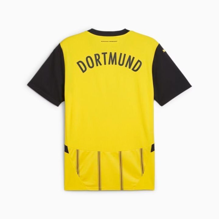 Vyriški marškinėliai Puma Borussia Dortmund Home Replica, geltoni