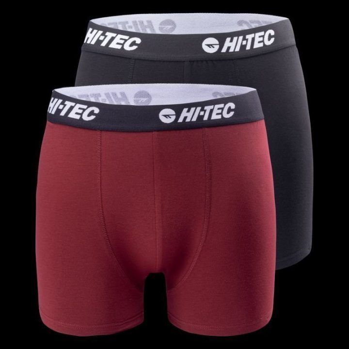 Vyriškas medvilninis bokserių komplektas Hi-Tec Mireio, 2 vnt