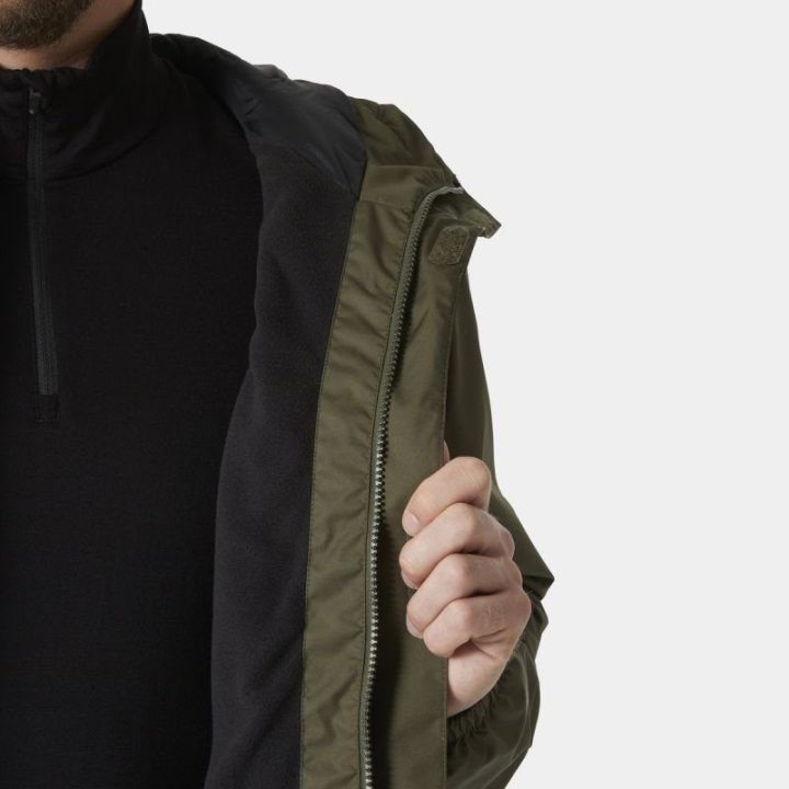Vyriška vandeniui atspari striukė su flisiniu pamušalu Helly Hansen Vancouver