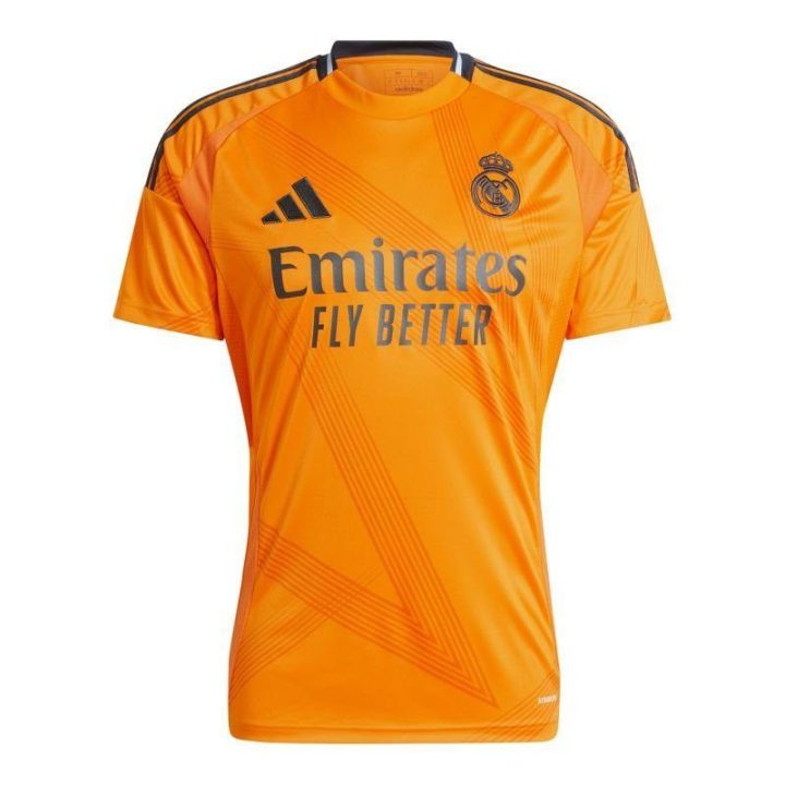 Vyriški futbolo marškinėliai adidas Real Madrid Away, geltoni