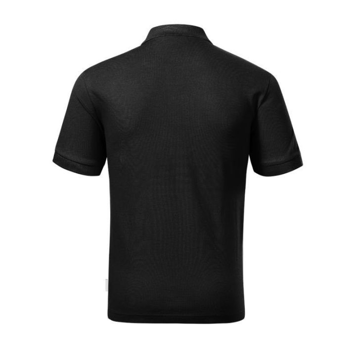 Vyriški medvilniniai polo marškinėliai Malfini Resist Heavy Polo, juodi